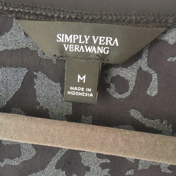 Simply Vera Velvet Mesh Shirt - Picture 3 of 3